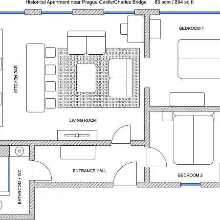 Apartamento Historical Between Castle And Charles Bridge *